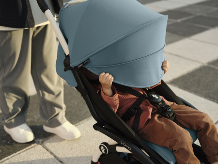 Stokke YOYO3 Black Aqua фотография прогулочной коляски