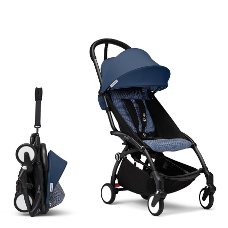 Stokke YOYO3 Прогулочная коляска Black/Air France