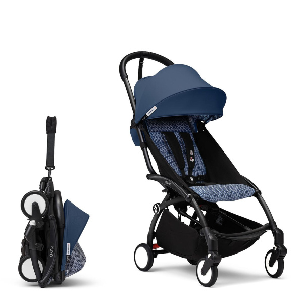 Stokke YOYO3 Прогулочная коляска Black/Air France