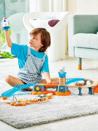 Hape Набор "Космос" Марсианская железная дорога
