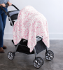 SwaddleDesigns Набор пеленок SwaddleDuo - Mama & Baby Chickies + Chevron, Pink