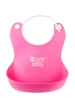 Roxy Kids Нагрудник для кормления с кармашком - Розовый