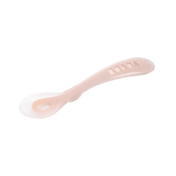 Beaba Ложка силиконовая, 8М+, в блистерной упаковке.2ND AGE SILIC SPOON
