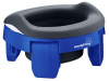 Roxy Kids Дорожный горшок HandyPotty 3-в-1 с многоразовой вкладкой - Синий/графит