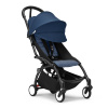 Stokke YOYO3 коляска универсальная 2в1 с мягкой люлькой Black/Air France