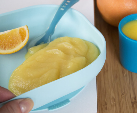 Beaba Тарелка из силикона ASSIETTE SILICONE - LIGHT BLUE
