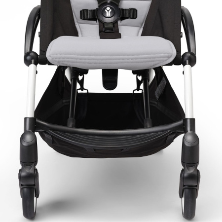 Stokke YOYO3 White Stone белая рама и серый прогулочный блок