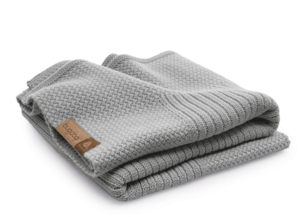 Bugaboo Шерстяное одеяло, LIGHT GREY MELANGE