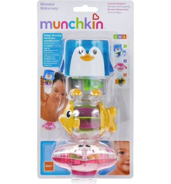 Munchkin Игрушка для ванны Пирамидка 6+