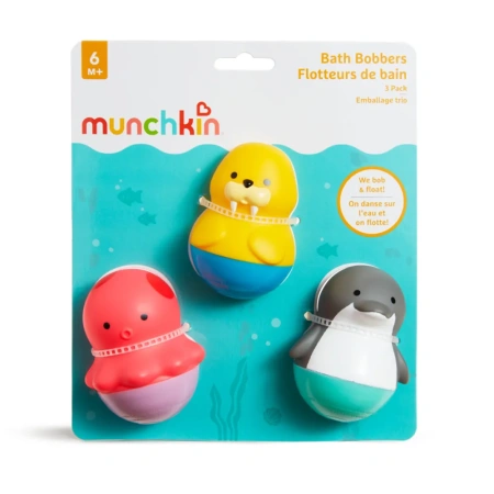 Munchkin игрушка для ванны Поплавки Bath Bobbers 3 шт. 6 мес.+ 