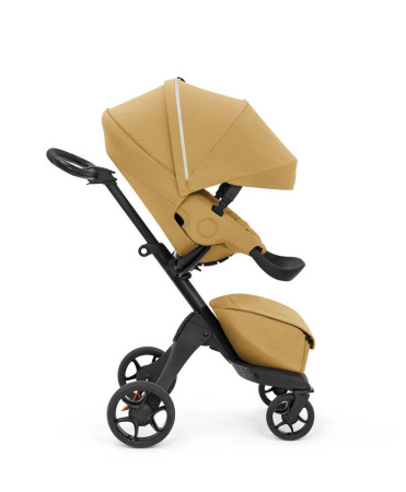 Stokke Коляска Xplory X с прогулочным блоком (Stokke Коляска Xplory X с прогулочным блоком -  Golden Yellow)