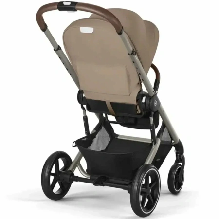 Cybex Детская коляска Balios S Lux TPE 2-в-1 c дождевиками Almond Beige