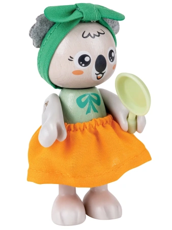 Hape Игрушки фигурки животных Семья коал, 12 предметов в наборе 