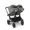 Bugaboo Коляска для двойни Donkey 5 Twin, BLACK/FOREST GREEN-FOREST GREEN