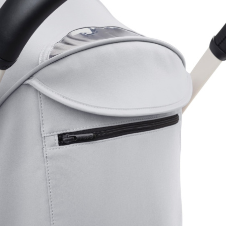 Stokke YOYO3 White Stone белая рама и серый прогулочный блок