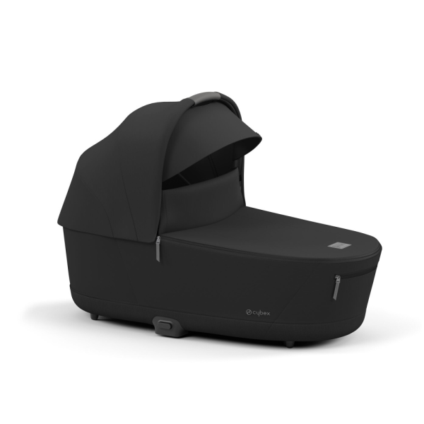 Cybex Детская коляска Priam IV Rosegold 2-в-1 Sepia Black + спальный блок Lux Carry Cot
