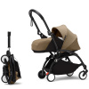 Stokke YOYO3 коляска универсальная 2в1 с мягкой люлькой Black/Toffee