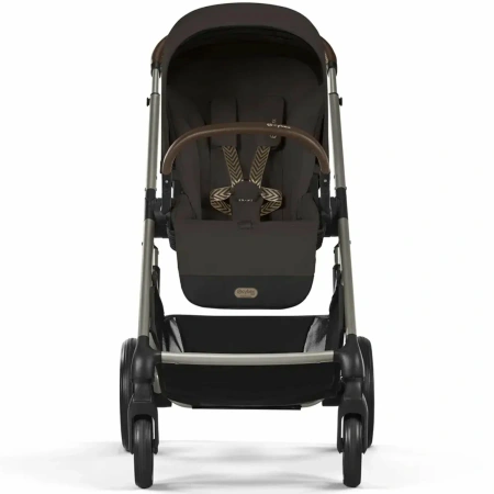Cybex Детская коляска Balios S Lux TPE 2-в-1 c дождевиками Chocolate Brown