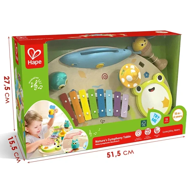 Hape Музыкальная игрушка "Ксилофон" Звуки Природы