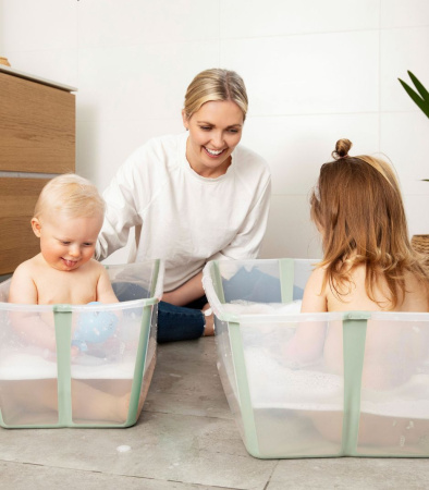 Оригинальная складная ванночка Stokke Flexi Bath для ребёнка