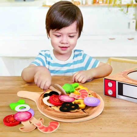 Hape Игровой набор Домашняя пицца Перфекто, 25 предметов