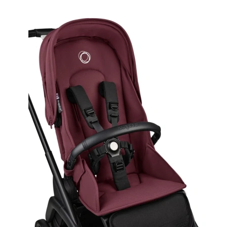 Bugaboo Коляска универсальная 2в1 Dragonfly BLACK/DARK CHERRY-DARK CHERRY