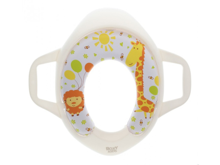 Roxy Kids Накладка на унитаз с ручками в стороны - Африка