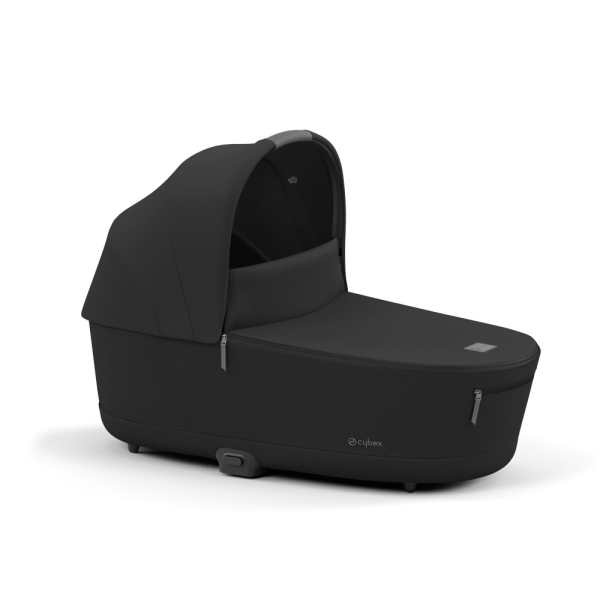Cybex Детская коляска Priam IV Rosegold 2-в-1 Sepia Black + спальный блок Lux Carry Cot