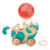 Hape Игрушка для малышей каталка/погремушка Игривый котенок