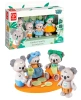 Hape Игрушки фигурки животных Семья коал, 12 предметов в наборе 