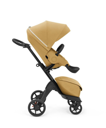 Stokke Коляска Xplory X с прогулочным блоком (Stokke Коляска Xplory X с прогулочным блоком -  Golden Yellow)