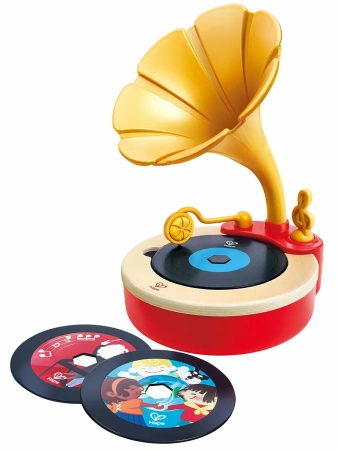 Hape Игрушка для малышей каталка - сортер "Божья коровка", 5 предметов в наборе