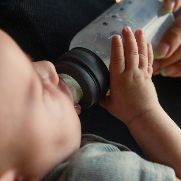 Bibs Бутылочка для кормления с латексной соской, медленный поток 150 мл.