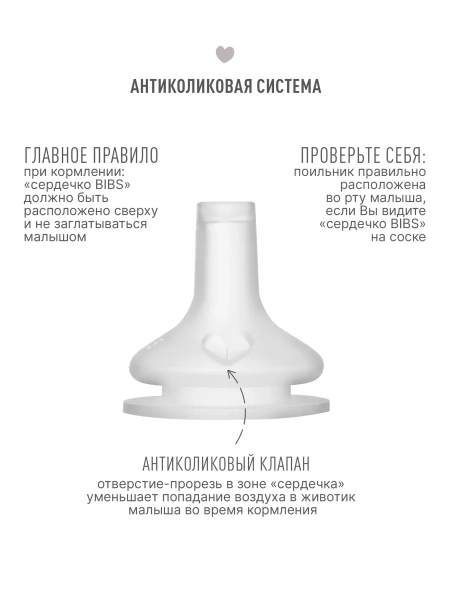 BIBS Поильник с силиконовой соской 150 мл.
