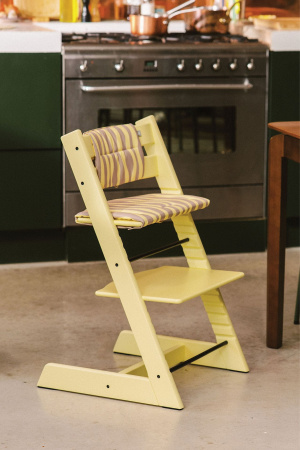 Оригинальный комплект Stokke Tripp Trapp Lemon Yellow с Baby Set 2 и подушкой Lemon Daze
