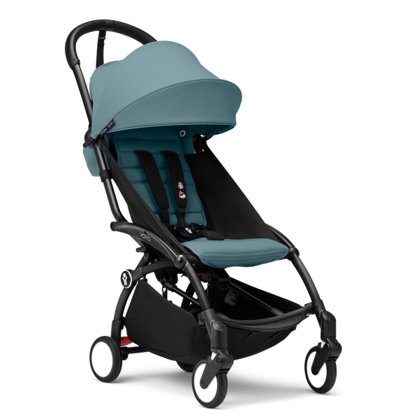 Stokke YOYO3 Прогулочная коляска Black/Aqua