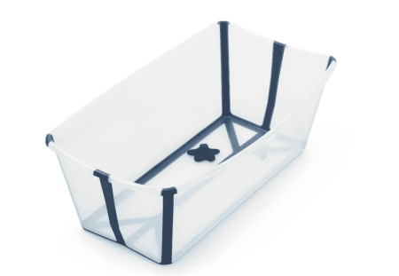 Stokke Складная ванночка Flexi Bath - Transparent Blue