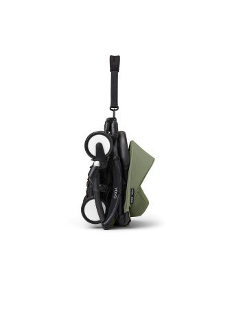 Stokke YOYO3 коляска универсальная 2в1 с мягкой люлькой Black/Olive