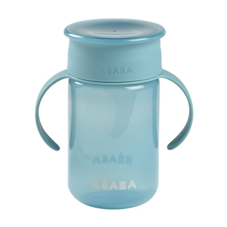 Beaba Поильник детский 340 мл. TASSE APPRENTISSAGE 360° - Blue