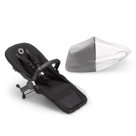 Bugaboo Donkey 5 Duo extension set - Midnight black