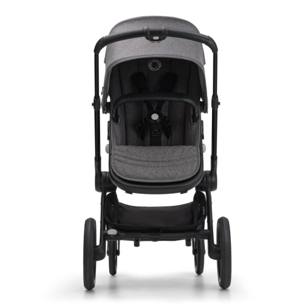 Bugaboo Коляска универсальная 2в1 Fox 5 complete - BLACK/GREY MELANGE-GREY MELANGE