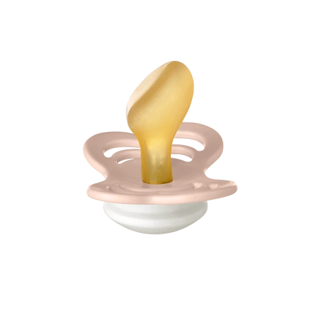 BIBS Набор пустышек Couture Latex 0-6 месяцев 2шт. - Blush Glow/Vanilla Glow