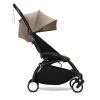 Stokke YOYO3 коляска универсальная 2в1 с мягкой люлькой Black/Taupe