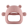 Roxy Kids Силиконовый прорезыватель на руку Мишка - Розовый