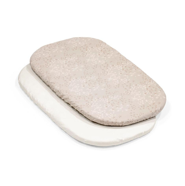 Stokke® Простыни на резинке Snoozi™ Fitted Sheet 2-Pack OCS