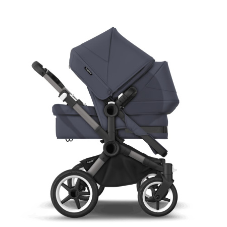 Коляска для погодок Bugaboo Donkey5 Duo Graphite/Stormy Blue