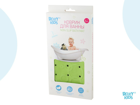 Roxy Kids Коврик для ванны противоскользящий 34х74 см