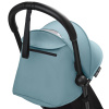 Stokke YOYO3 коляска универсальная 2в1 с мягкой люлькой Black/Aqua