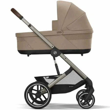 Cybex Детская коляска Balios S Lux TPE 2-в-1 c дождевиками Almond Beige
