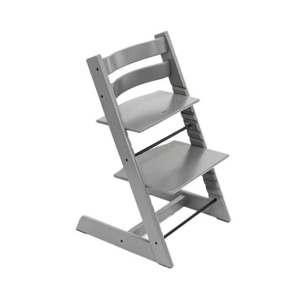 Stokke Tripp Trapp Storm Grey с Baby Set 2 и столешницей